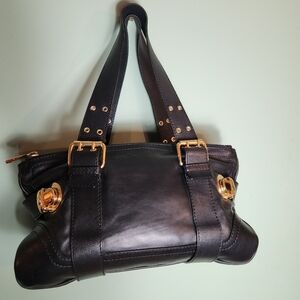 Vintage Marc Jacobs Black Leather Large Hobo